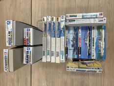 JAPANESE WAR SHIP MODEL KITS, various makes, 15 boxed Provenance: deceased estate Wirral When boxed,