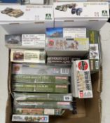 INFANTRY FIGURES BY AIRFIX, TAMIYA & OTHERS, 16 boxed (17) Provenance: deceased estate Wirral When