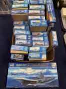 TRUMPETER WAR SHIP MODEL KITS, 93 boxed Provenance: deceased estate Wirral When boxed, the