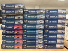IBG MODELS MILITARY WARSHIP MODEL SETS, 25 boxed Provenance: deceased estate Wirral When boxed,