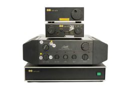 LENTEK STEREO INTEGRATED AMPLIFIER, serial No. L/A0126, 13 (h) x 44.5 (w) x 35cms (d); Naim Audio