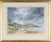 DORIS E. CRICHTON watercolour - Criccieth, signed lower right, 31.5 x 43cms Provenance: private