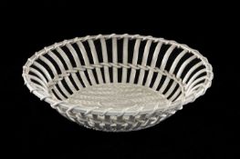 WEDGWOOD CREAMWARE BASKET, circa 1800, impressed mark, 28.5cms Provenance: consigned via Chester