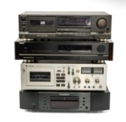 MARANTZ CD PLAYER (CD6004), Marantz DA converter (CDA-94), Technics stereo cassette deck (RS-