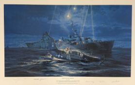 TEN ASSORTED AVIATION PRINTS, after Nicolas Trudgian, Robert Taylor, and others, including signed