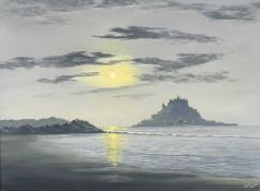 ASSORTMENT OF FRAMED PICTURES & PRINTS, including JAMES HORNE oil on canvas - St Michael's Mount,
