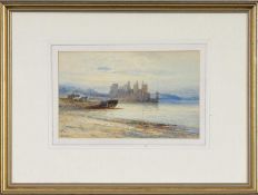 E.A. KRAUSE well-executed watercolour - Conwy Castle, signed lower left, 13.5 x 22cms Provenance: