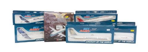 SKYMARKS AIRBUS COLLECTABLES, including A380 and Beluga, together with Corgi Classic Propliner