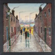 ‡ STEVEN REGINALD MUMMERY (contemporary) three oils on canvas / board - 'The Queens Head', 'New