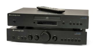 CAMBRIDGE AUDIO AZUR 340A INTEGRATED AMPLIFIER, Azur 350C compact disc player (2) Provenance: