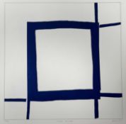 ‡ SANDRA BLOW (English, 1925-2006) limited edition (57/75) etching - 'Three Square', 77 x 73cms