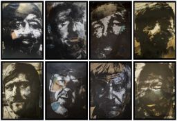 ‡ HILARY POWELL (British, Contemporary) complete set of eight limited edition lithograph prints - '