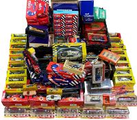 COLLECTION OF BOXED SCALE MODEL VEHICLES, including Corgi, Burago, Maisto etc. Provenance:
