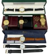 VARIOUS GENT'S WRISTWATCHES, Bullova, Accurist, Avia etc. Provenance: deceased estate Ynys Môn
