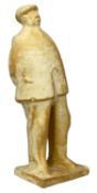 ‡ AFTER OISIN KELLY RHA (Irish 1915-1981) earthenware sculpture - study for Miah (fat man) from