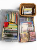 BOOKS & DVDS RELATING TO RAILWAY MODELLING, narrow gauge railways, locomotives, steam fairs etc.