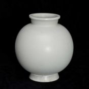 WILHELM KÅGE (Swedish, 1889-1960) for Gustavsberg 'Carrara' vase, of globular design, cream