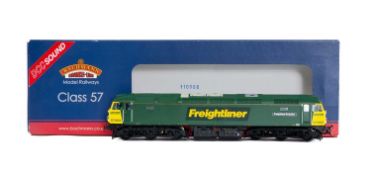 BACHMANN 32-750DS CLASS 57 DIESEL LOCOMOTIVE, No. 57003 'Freightliner Evolution', DCC sound