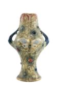 FINE REISSNER, STELLMACHER & KESSEL (R.S.K.) AMPHORA ART NOUVEAU TWO-HANDLED VASE, designed by