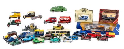 COLLECTABLE SCALE MODEL VEHICLES, including 1930s clockwork tinplate Schuco Kommando Anno 2000
