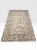 KASHAN WOOL CARPET, 295 x 195cms Provenance: private collection