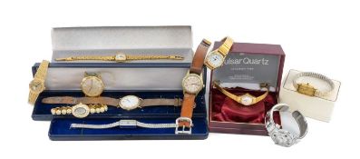 ASSORTMENT OF GENT'S & LADIES' FASHION WRISTWATCHES, including Bucherer and other lesser makes (