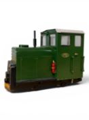 KIT BUILT SCALE MODEL LOCOMOTIVE, Simplex, with electric motor Provenance: private collection