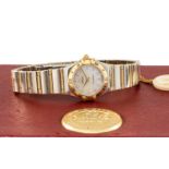 LADIES' OMEGA CONSTELLATION BI-METAL BRACELET WATCH, 1998, Ref. 12627500, Cal. 1456 quartz movement,