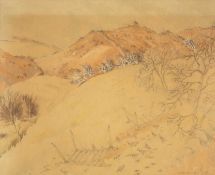 ‡ MILDRED ELDRIDGE a.k.a Elsi Eldridge (British lived, worked Wales 1909-1991) mixed media - Manafon