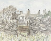 ‡ SIR KYFFIN WILLIAMS RA (Welsh 1918-2006) limited edition (printer's proof 3/4) print - drystone