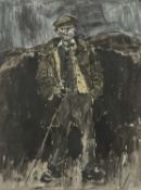 ‡ SIR KYFFIN WILLIAMS RA (Welsh 1918-2006) limited edition (17/150) lithograph - entitled verso '