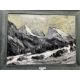 ‡ SIR KYFFIN WILLIAMS RA (Welsh, 1918-2006) oil on canvas - entitled 'The Moelwyns in Winter', - Image 8 of 30