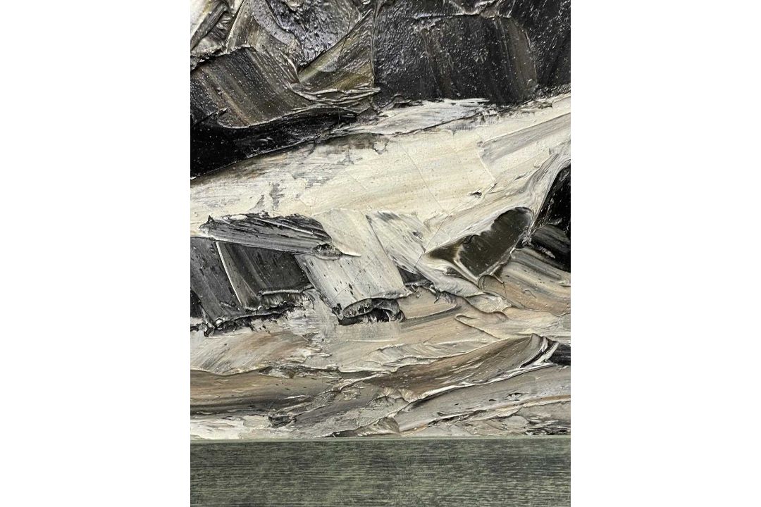 ‡ SIR KYFFIN WILLIAMS RA (Welsh, 1918-2006) oil on canvas - entitled 'The Moelwyns in Winter', - Image 24 of 30