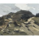 ‡ SIR KYFFIN WILLIAMS RA (Welsh 1918-2006) oil on canvas - entitled verso on Albany Gallery label '
