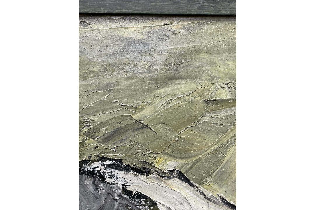 ‡ SIR KYFFIN WILLIAMS RA (Welsh, 1918-2006) oil on canvas - entitled 'The Moelwyns in Winter', - Image 14 of 30