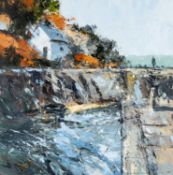 ‡ CHRIS PROUT (Contemporary, former student Swansea School of Art) oil on canvas - entitled verso '