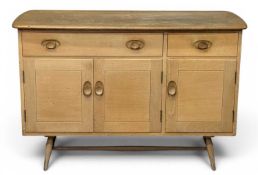 ERCOL SIDEBOARD, 82 (h) x 123 (w) x 48cms (d) Provenance: deceased estate Conwy