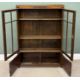 EDWARDIAN OAK BOOKCASE CUPBOARD, with twin glazed doors and base cupboard doors, 144 (h) x 103 (w) x - Image 5 of 5