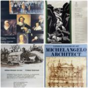 SELECTION OF UNFRAMED ART EXHIBITION POSTERS, including Royal Cambrian Academy for Kyffin