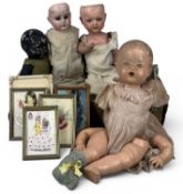 ANTIQUE & VINTAGE DOLLS, including bisque head 'Lilly', Heubach Köppelsdorf No. 320-0 etc.