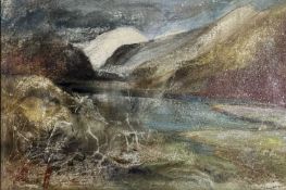 ‡ WILLIAM SELWYN (Welsh, b. 1933) watercolour - entitled verso 'Autumn Snow' on artist's label,