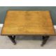 VICTORIAN OAK OBLONG SIDE TABLE, twist supports, brass and wooden ball-claw feet, 71 (h) x 92 (w) - Image 3 of 6