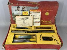 TRI-ANG RAILWAYS RLX ELECTRIC MODEL RAILROAD, and R.161 Operating Hopper car set, both boxed