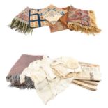 ANTIQUE WELSH TEXTILES FROM THE FAMILY OF WELSH ARTIST CAREY MORRIS (1882-1968), including three