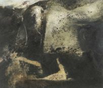 ‡ DICK CHAPPELL (British b. 1954) oil on board - Monmouthshire landscape, entitled verso 'Gilwern