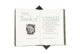 THE BOOK OF JONAH, Clover Hill edition published by Douglas Cleverdon 1979, illustrated with wood
