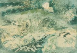 ‡ JOHN PIPER (British, worked/ lived Wales 1903-1992) circa 1980 colour lithograph - entitled '