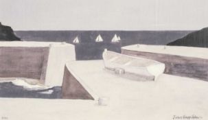 ‡ JOHN KNAPP-FISHER (British, lived, worked Wales 1931-2015) limited edition (442/850) print -