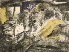 ‡ JOHN PIPER (British, lived, worked Wales 1903-1992) lithograph - entitled verso 'Stone Wall,