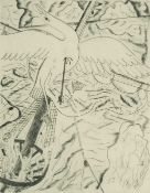 ‡ DAVID JONES (British, worked Wales, 1895-1974) copper engraving - entitled verso 'The Albatross'